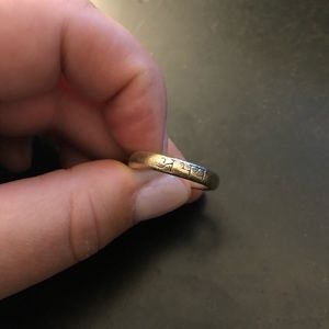 Me&Ro sterling silver “Fearlessness Band” Ring Sz 8 - Used Condition